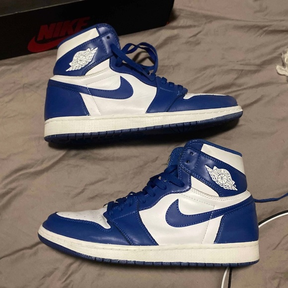 Jordan Retro 1 Storm Blue 10.5 - Picture 4 of 6
